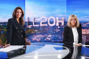 Brigitte Macron suivie par 8,3 millions de téléspectateurs au 20H de TF1 dimanche soir (vidéo)