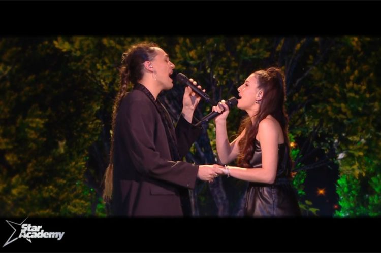 "Star Academy" : Lénie et Djebril chantent "Lovely" de Billie Eilish & Khalid - Vidéo