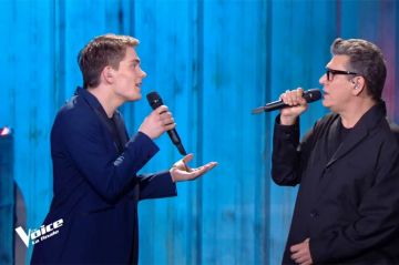 Replay The Voice - Alphonse et Marc Lavoine chantent &quot;Les yeux revolver&quot; en finale (vidéo)
