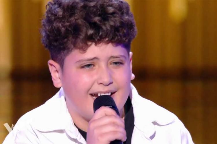 Replay "The Voice Kids" : Diego chante "Vivre pour le meilleur" de Johnny Hallyday (vidéo)