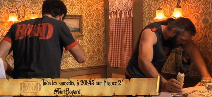 “Fort Boyard” : Sébastien Chabal mal en point dans le resto gastro-nomique de Willy Rovelli ! (vidéo)