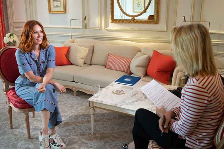 Audrey Fleurot dans le « Portrait de la Semaine » de “Sept à Huit” sur TF1 ce dimanche 5 septembre