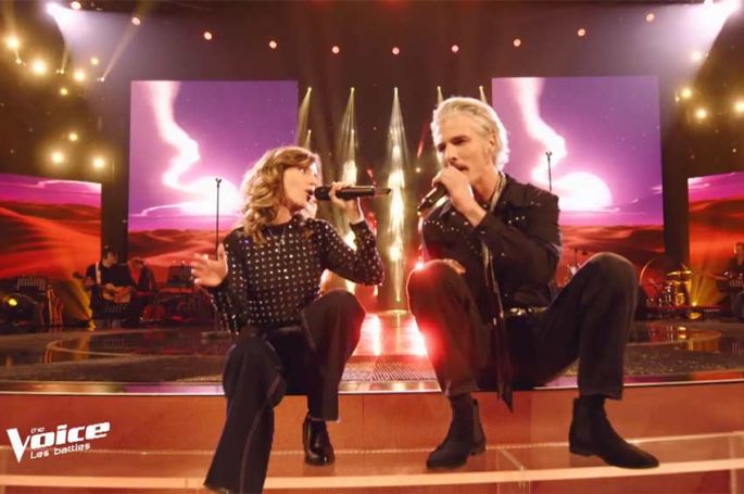 Replay "The Voice" : Matt Van T et M’Rauz chantent "Jolene" de Dolly Parton (vidéo)