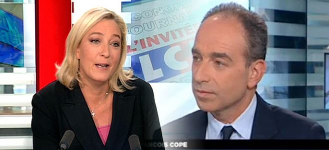 Européennes : soirée spéciale sur LCI, face à face Marine Le Pen / Jean-François Copé le 14 mai