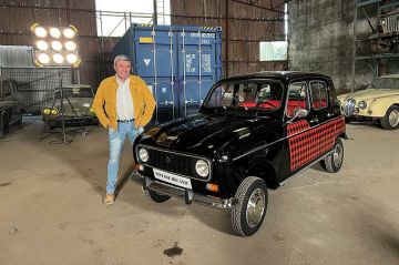 &quot;Vintage Mecanic&quot; : Renault 4L GTL électrique jeudi 13 avril 2023 sur RMC Découverte