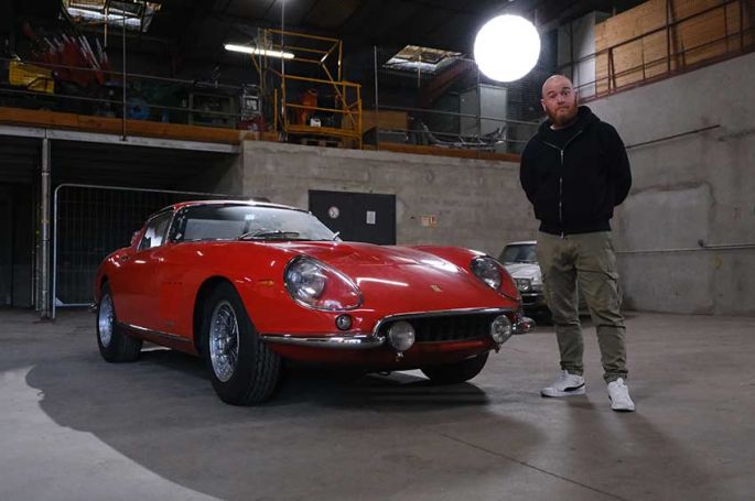 "Vintage Mecanic" : restauration d'une Ferrari 275 GTB4 sur RMC Découverte lundi 23 mars 2026 (vidéo)