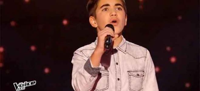 Replay “The Voice Kids” : Romain chante « La poupée » de Christophe Maé (vidéo)