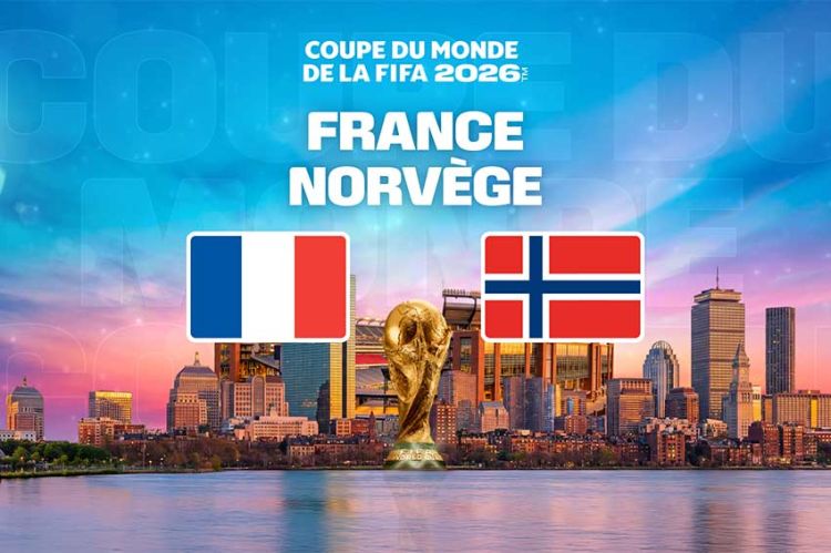 Coupe du Monde : France / Norvège en direct sur M6 vendredi 26 juin 2026