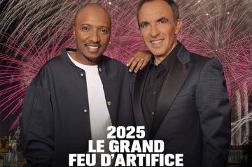 2025 Le grand feu d&#039;artifice avec Soprano &amp; Nikos Aliagas au château de Chantilly mardi 31 décembre sur TF1