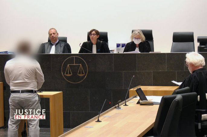 &quot;Justice en France&quot; au tribunal correctionnel de Poitiers sur France 2 mercredi 27 septembre 2023