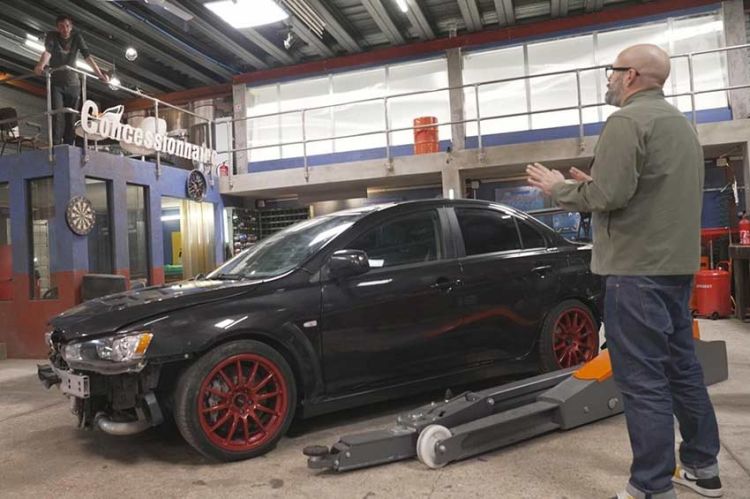 &quot;Wheeler Dealers France&quot; : restauration d'une Mitsubishi Lancer Evo X  sur RMC Découverte lundi 6 octobre 2025 (vidéo)