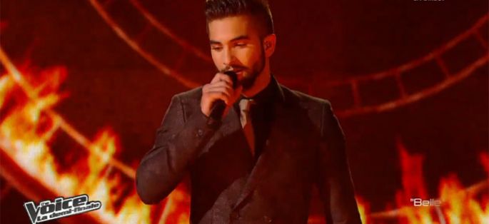 Replay “The Voice” : Kendji chante « Belle » de Notre Dame de Paris en ½ finale (vidéo)