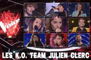 Replay “The Voice” samedi 27 avril : voici les 18 KO de l&#039;équipe Julien Clerc (vidéo)