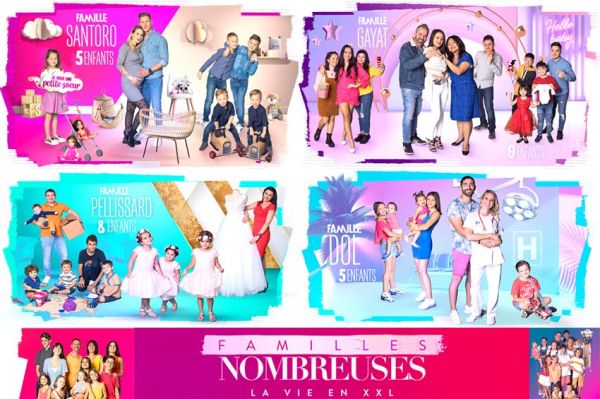 “Familles nombreuses : la vie en XXL” : voici les familles qui seront de retour dans la saison 3, lundi 22 février sur TF1