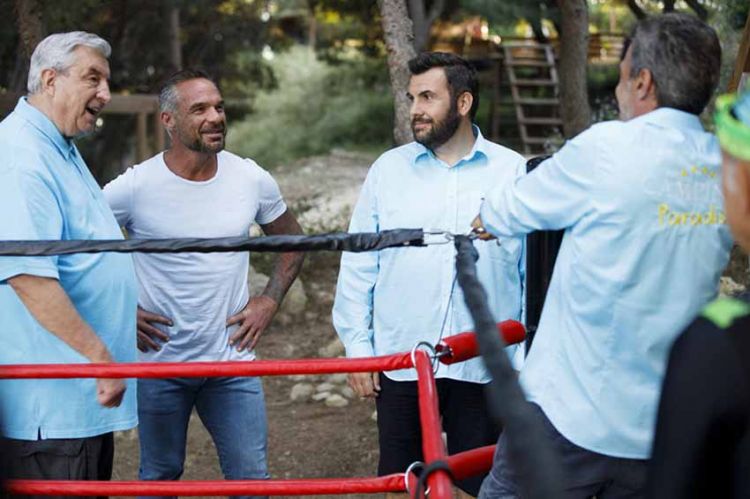 Inédit de “Camping Paradis” lundi 25 avril sur TF1 : « Boxing Camping » avec Laurent Ournac & Philippe Bas