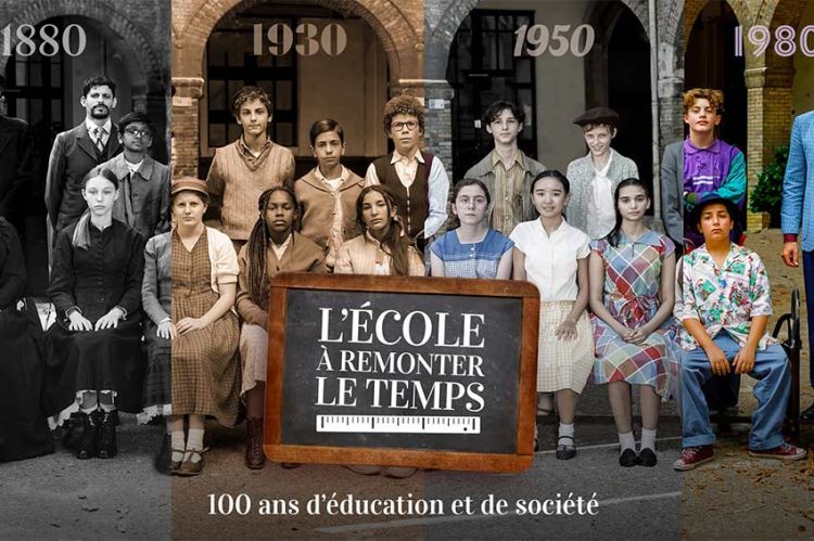 "L'école à remonter le temps" : 100 ans d'éducation & de société sur M6 le 19 février 2024