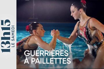 13h15 le samedi 15 juin 2024 sur France 2 - Les guerrières à paillettes de l'équipe de France de Natation