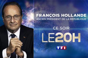 François Hollande invité du JT de 20 Heures de TF1 ce jeudi 13 juin 2024