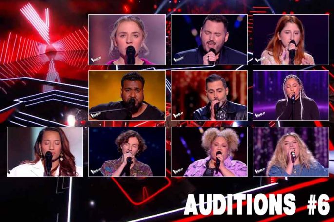 Replay “The Voice” samedi 19 mars : voici les 10 talents sélectionnés (vidéo)