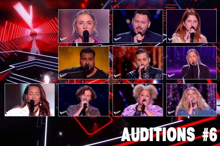 Replay “The Voice” samedi 19 mars : voici les 10 talents sélectionnés (vidéo)