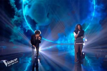 Replay &quot;The Voice&quot; : Gianni et Bry chantent &quot;Paradis perdus&quot; de Christophe &amp; Christine and the Queens (Battle)