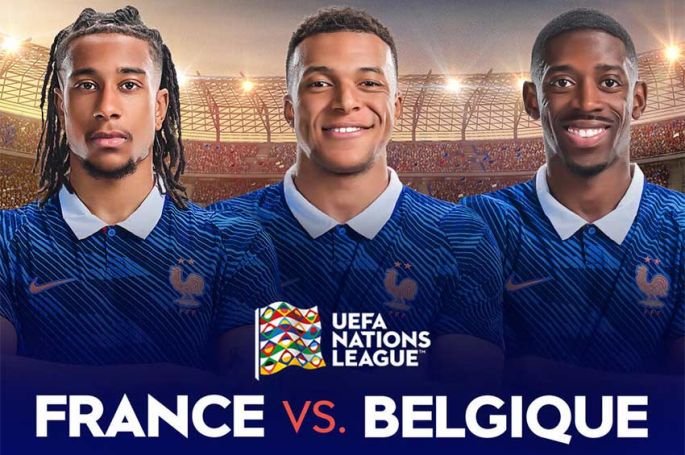Ligue des Nations : France / Belgique en direct sur TF1 lundi 5 octobre 2026