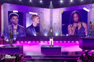 Replay "Star Academy" : Le match du Top 3, Ebony, Charles et Franck chantent "Je suis malade" de Serge Lama (vidéo)