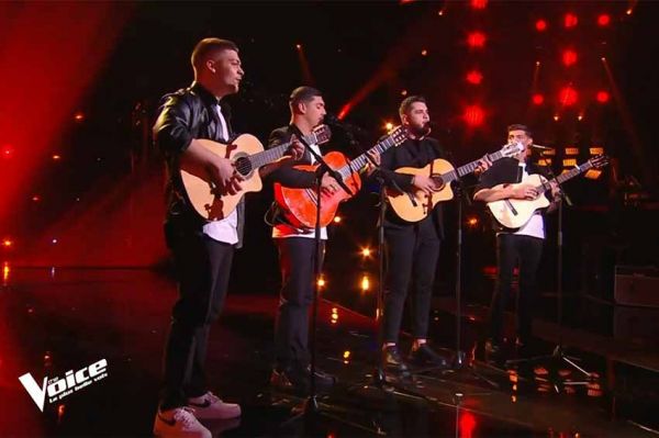 Replay "The Voice" : Los Malunos chante « Le temps » de Tayc (vidéo)