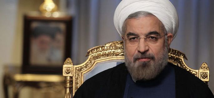 Le président Iranien Hassan Rohani en interview sur France 2 et Europe 1 ce 11 novembre