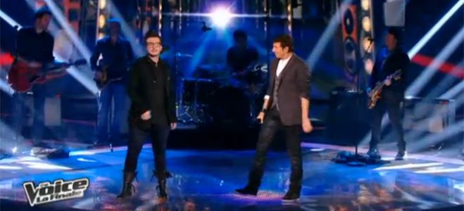 “The Voice” Olympe &amp; Patrick Bruel interprètent « Casser la voix » (vidéo replay)