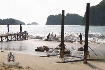 Finale de Koh-Lanta mardi 4 juin 2024 sur TF1 : l&#039;épreuve des Poteaux menacée par un typhon