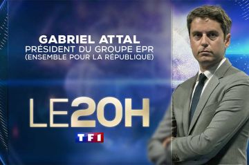 Gabriel Attal invité du Journal de 20 Heures de TF1 dimanche 6 octobre 2024