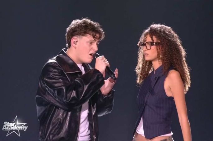 Replay "Star Academy" : Amel et Kylian chantent « XY » de Vitaa & Slimane (vidéo)