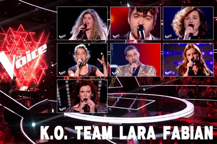 Replay “The Voice” samedi 18 avril : voici les 7 K.O. de l'équipe Lara Fabian (vidéo)