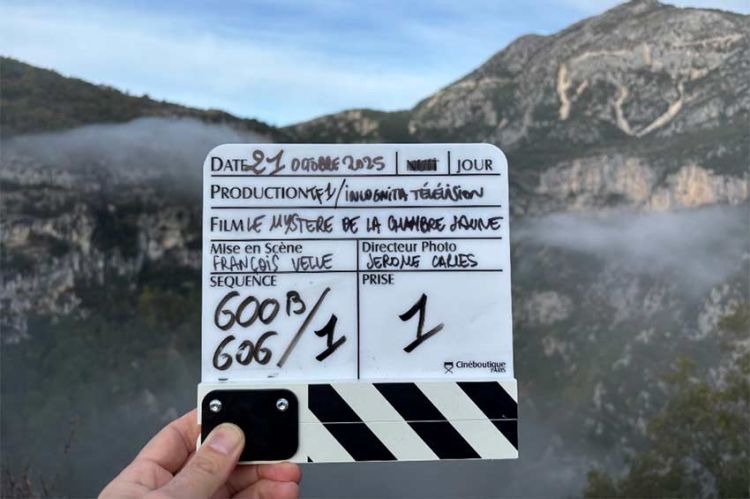 &quot;Le mystère de la chambre jaune&quot; : une mini-série en tournage pour TF1