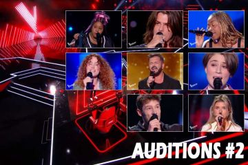 &quot;The Voice&quot; samedi 17 février 2024 : Voici les 8 talents talents sélectionnés par les coachs - Vidéo