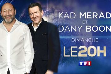 Dany Boon et Kad Merad invités du JT de 20H de TF1 dimanche 9 avril 2023