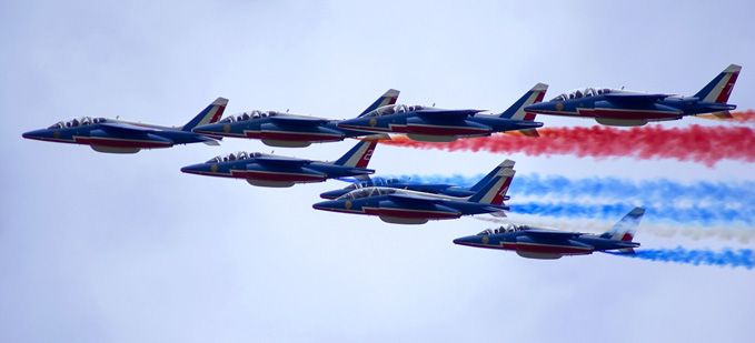 France 2 leader samedi avec l'émission spéciale sur les 60 ans de la Patrouille de France