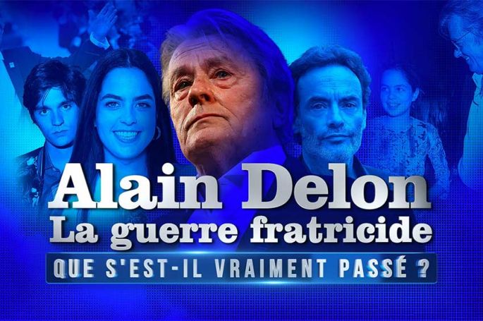 Que s'est-il vraiment passé ? Alain Delon : la guerre fratricide sur W9 mercredi 15 mai 2024