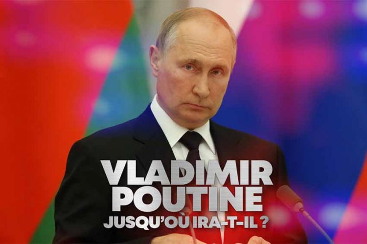 « Vladimir Poutine : jusqu'où ira-t-il ? » soirée spéciale en direct sur W9 mercredi 2 mars