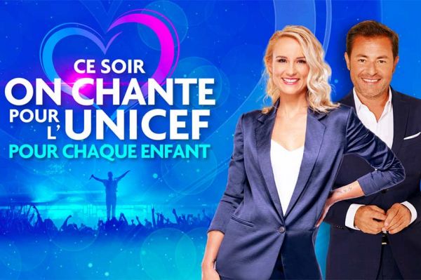 "Ce soir on chante pour l'Unicef, pour chaque enfant" mardi 25 avril 2023 sur W9 : les artistes présents