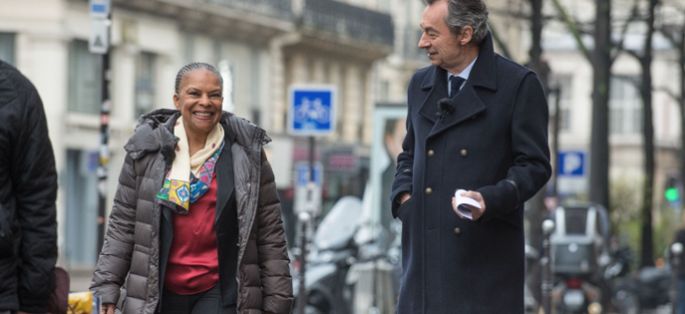 “Conversations secrètes” avec Christiane Taubira ce soir sur CANAL+, Michel Denisot dans “Le Petit Journal”