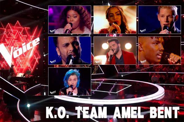 Replay “The Voice” samedi 11 avril : voici les 7 K.O. de l'équipe Amel Bent (vidéo)