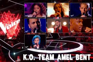 Replay “The Voice” samedi 11 avril : voici les 7 K.O. de l&#039;équipe Amel Bent (vidéo)
