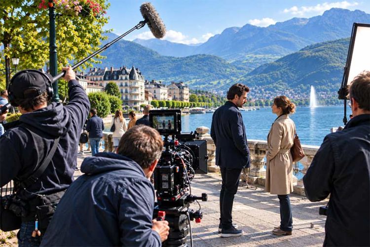 "Meurtres à Aix-les-Bains" en tournage pour France 3 avec Manon Azem et Michaël Abiteboul