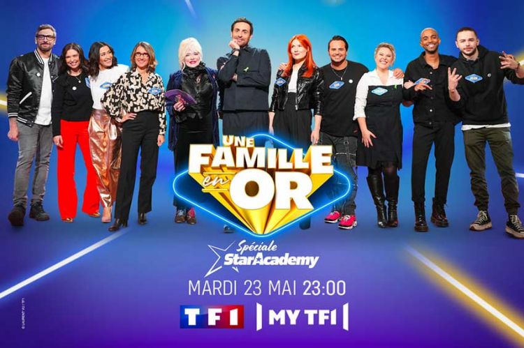 "Une famille en or" spéciale Star Academy sur TF1 mardi 23 mai 2023 : les invités de Camille Combal