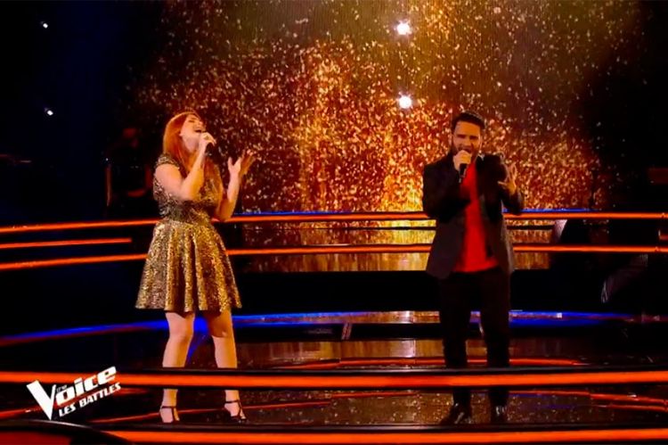 Replay “The Voice” :  Sarah Schwab & Fayz chantent « Desert Rose » de Sting et Cheb Mami (vidéo)