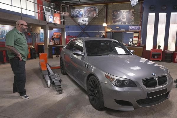 "Wheeler Dealers France" : restauration d'une BMW M5 E60 sur RMC Découverte mardi 7 novembre 2023