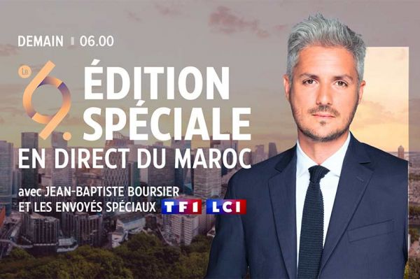Séisme au Maroc : Le 6/9 de LCI en direct de Marrakech lundi 11 septembre 2023