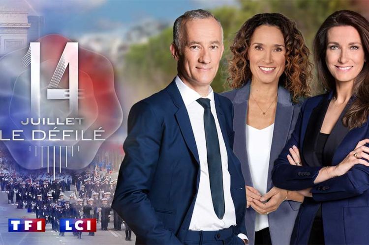 Défilé du 14 juillet 2023 sur TF1 & LCI : le dispositif complet
